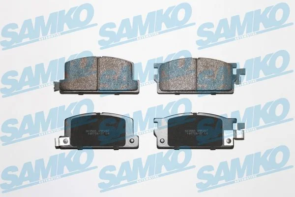 Brake Pad Set, disc brake SAMKO 5SP287