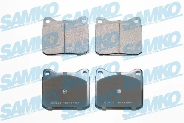 Brake Pad Set, disc brake SAMKO 5SP401