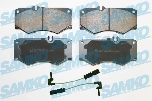 Brake Pad Set, disc brake SAMKO 5SP408A