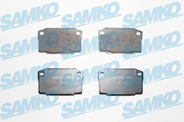 Brake Pad Set, disc brake SAMKO 5SP681