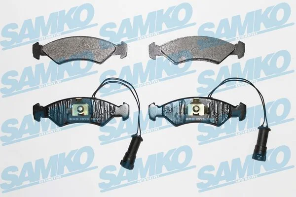 Brake Pad Set, disc brake SAMKO 5SP734