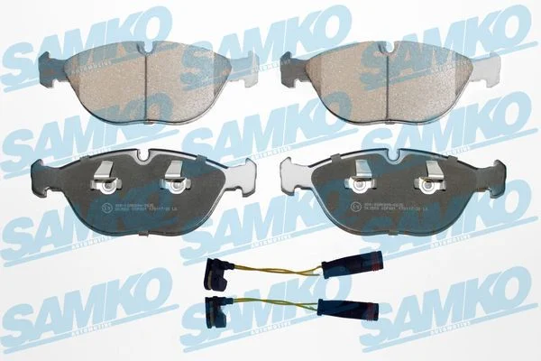 Brake Pad Set, disc brake SAMKO 5SP881G