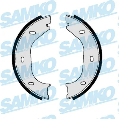 Brake Shoe Set, parking brake SAMKO 80010