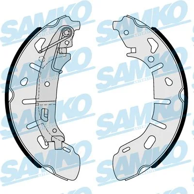 Brake Shoe Set SAMKO 81101