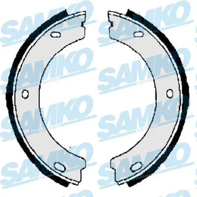 Brake Shoe Set, parking brake SAMKO 86400