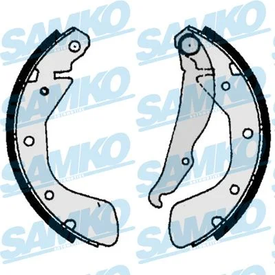Brake Shoe Set SAMKO 86800