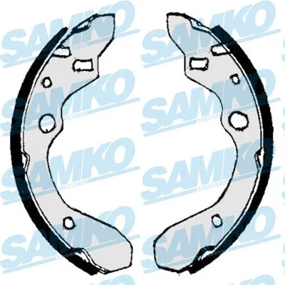 Brake Shoe Set SAMKO 87010