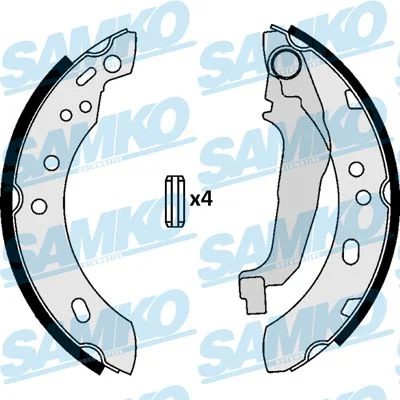 Brake Shoe Set SAMKO 87090