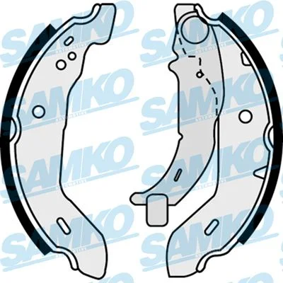 Brake Shoe Set SAMKO 87480