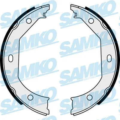 Brake Shoe Set, parking brake SAMKO 88090