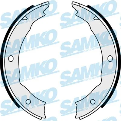 Brake Shoe Set, parking brake SAMKO 88400