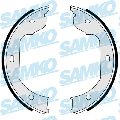 Brake Shoe Set, parking brake SAMKO 89110