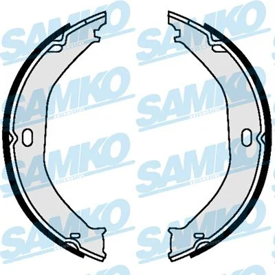 Brake Shoe Set, parking brake SAMKO 89520