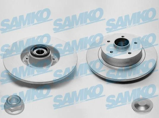 Stabdžių diskas SAMKO R1038PRCA
