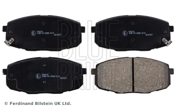 Brake Pad Set, disc brake BLUE PRINT ADG04261
