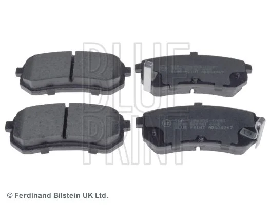Brake Pad Set, disc brake BLUE PRINT ADG04267