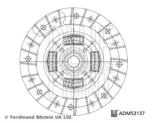 Spojkový kotúč BLUE PRINT ADM53137