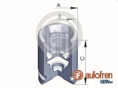 Piston, brake caliper AUTOFREN SEINSA D02526