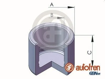 Piston, brake caliper AUTOFREN SEINSA D02528