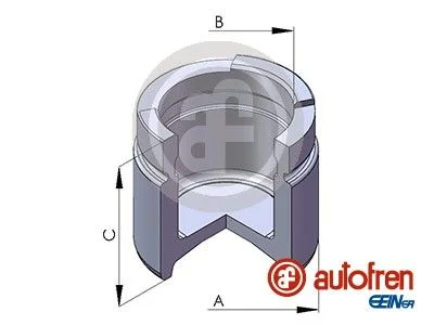 Piston, brake caliper AUTOFREN SEINSA D025315