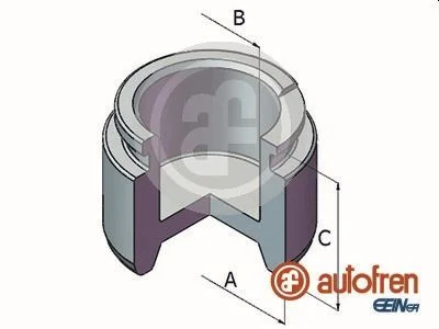 Piston, brake caliper AUTOFREN SEINSA D025328