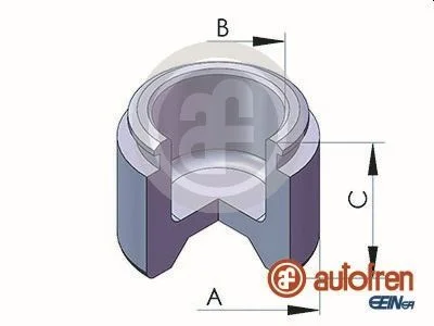 Piston, brake caliper AUTOFREN SEINSA D025345