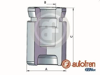 Piston, brake caliper AUTOFREN SEINSA D025517