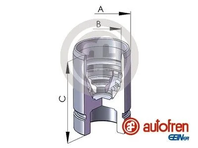 Piest, brzdový strmeň AUTOFREN SEINSA D025522