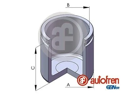 Piston, brake caliper AUTOFREN SEINSA D02555