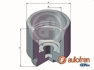 Piston, brake caliper AUTOFREN SEINSA D025644