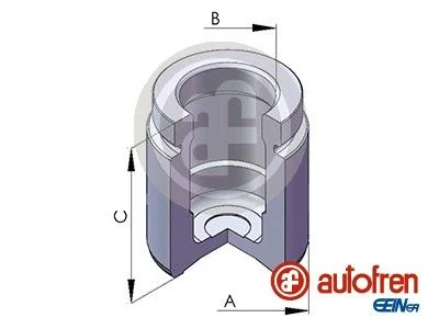 Piston, brake caliper AUTOFREN SEINSA D025646