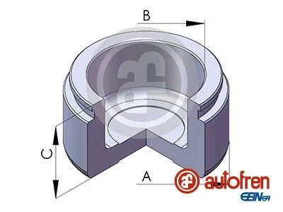 Piston, brake caliper AUTOFREN SEINSA D025697