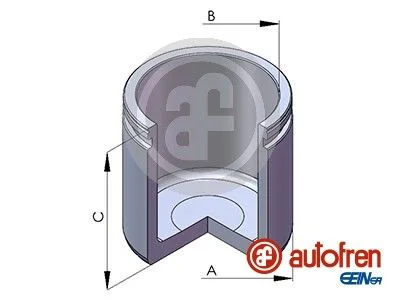 Piston, brake caliper AUTOFREN SEINSA D025790