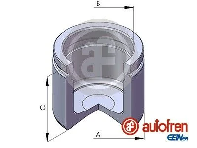 Piston, brake caliper AUTOFREN SEINSA D02581