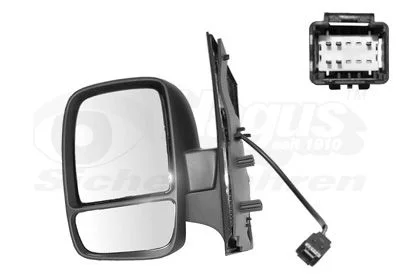 Išorinis veidrodėlis VAN WEZEL 0943807