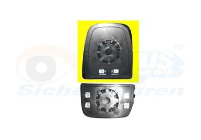 Veidrodėlio stiklas, išorinis veidrodėlis VAN WEZEL 2815838