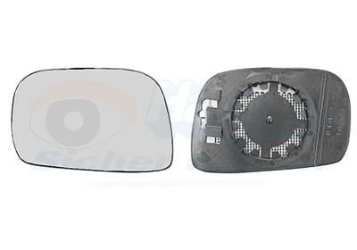 Veidrodėlio stiklas, išorinis veidrodėlis VAN WEZEL 3701836