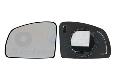 Veidrodėlio stiklas, išorinis veidrodėlis VAN WEZEL 3781833