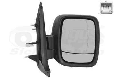 Išorinis veidrodėlis VAN WEZEL 3891808
