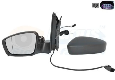 Išorinis veidrodėlis VAN WEZEL 5701803