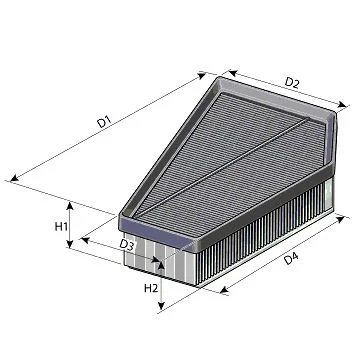 Oro filtras purflux A3131