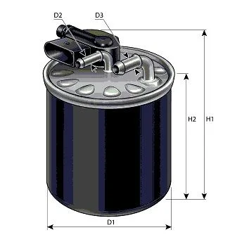 Kuro filtras PURFLUX FCS947