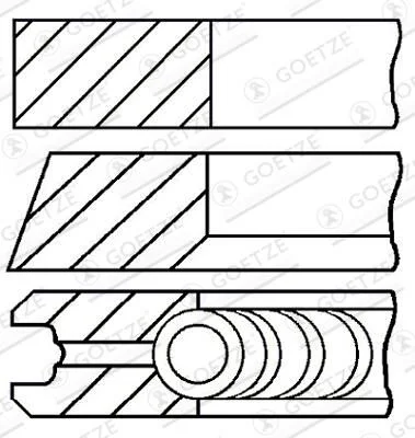 Piston Ring Set  08-114907-00