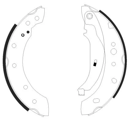 Brake Shoe Set TEXTAR 91061800