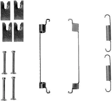 Accessory Kit, brake shoes TEXTAR 97031500