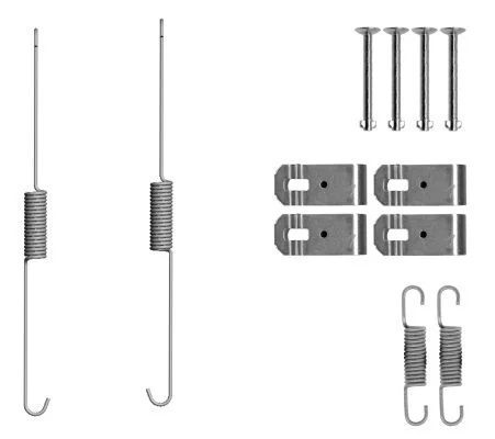 Accessory Kit, brake shoes TEXTAR 97033400