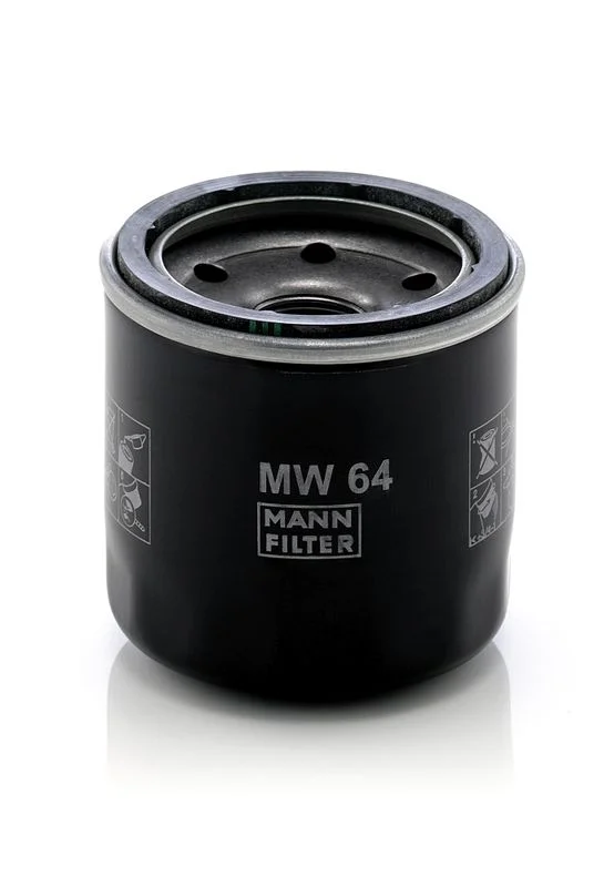 Alyvos filtras MANN-FILTER MW 64