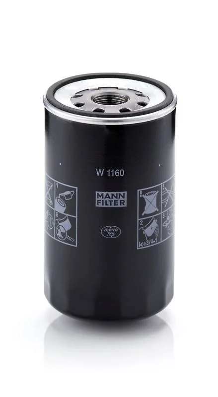 Alyvos filtras MANN-FILTER W1160