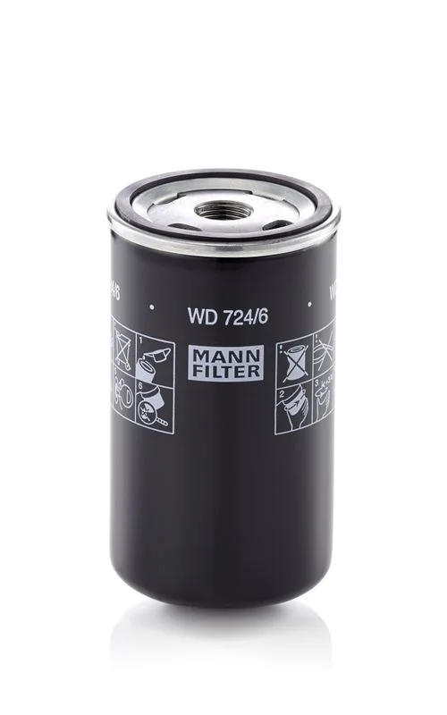 Hydraulic Filter, automatic transmission MANN-FILTER WD 724/6