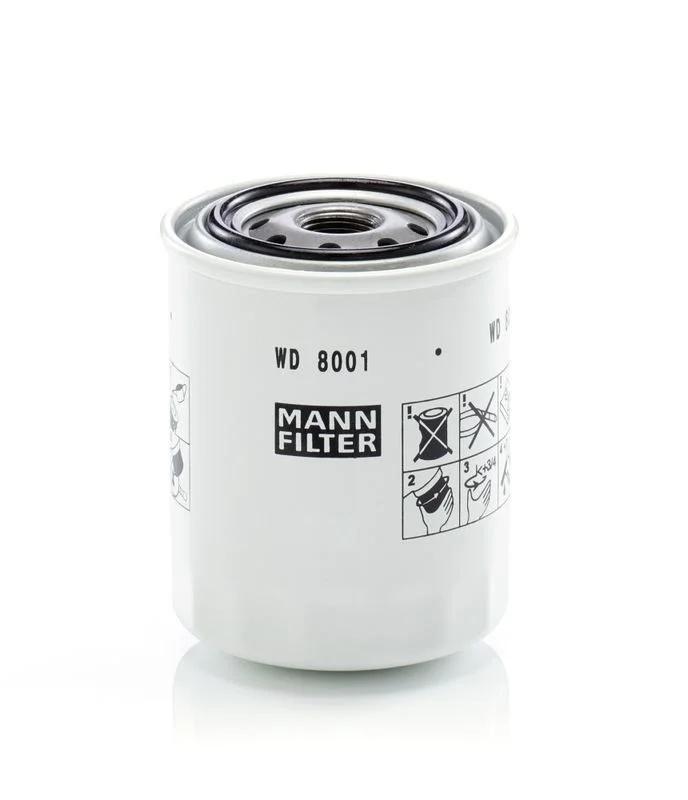 Filtras, hidraulinė sistema MANN-FILTER WD 8001